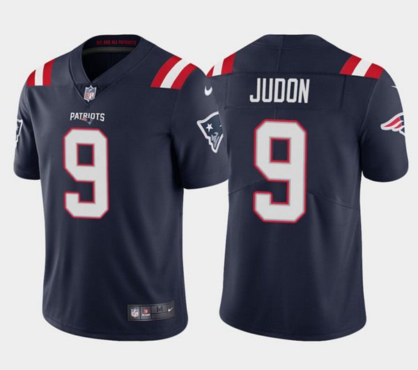 Men New England Patriots 9 Matt Judon Nike Navy Vapor Limited NFL Jersey